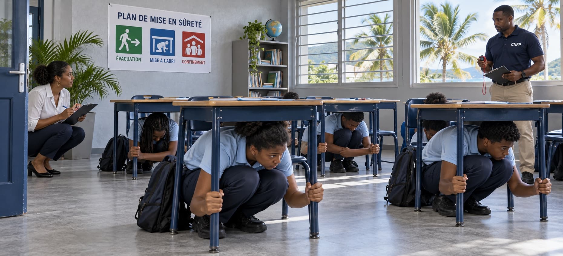 Risques majeurs et mise en sûreté : préparer son établissement (PPMS)